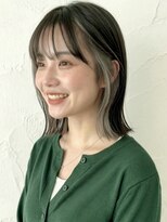 カバーヘア ブリス 川口(COVER HAIR bliss)&nbsp;フェイスフレーミングくびれレイヤーボブディA12川口20代30代