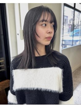 コラン 中目黒(collan)の写真/一人のスタイリストが仕上げまで担当するので丁寧なカウンセリング◎お気軽にご相談ください♪