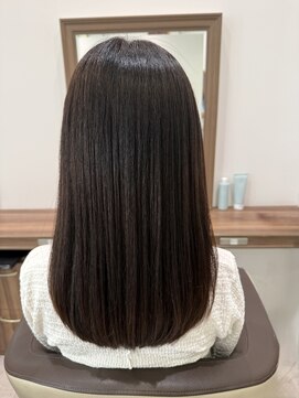 アッシュ 豊田店(Ash) 【艶ロング】縮毛矯正の間の期間のメンテナンス