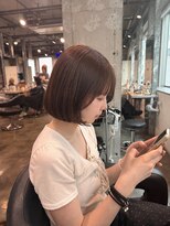 スリー 横浜(THREE)&nbsp;ボブ×チョコブラウン☆