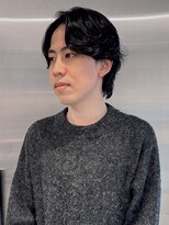 ナイロンバイセレクション(NYLON by Selection.)&nbsp;センターパート ニュアンスパーマ