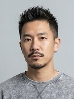 ノイセルヘアー(Noisyle Men's hair) リバースセンターパート/ニュアンスパーマ/ダウンバング/MEN'SUP