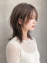 アースオーセンティック 立川店(EARTH Authentic)&nbsp;ハッシュカット×ミルクティーベージュ