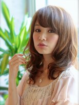 リル(Lilou)&nbsp;【Lilou】大人かわいい ミディアム セミロング イルミナカラー