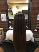 ヘアメイク ハプロック(hair make Huprok)&nbsp;立体ハイライト×グラデーションカラー