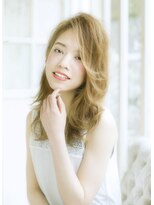 ロンドプランタン 恵比寿(Lond Printemps)&nbsp;長め前髪 外国人風ウェーブ