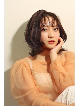 クリーク ノイズ ヘア 大手町店(CLIQUE noise hair) レイヤーミディへア20代30代