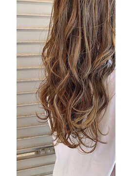 ヘアーサロン エンス(hair salon Ens) 透明感！！シークレットカラー