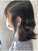 イヤリングブルーシルバー