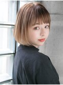 あごライン*ミニボブ