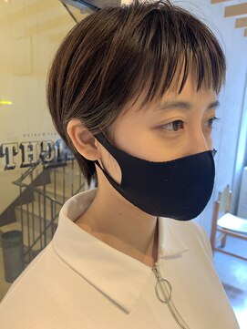 エイト 福岡天神店(EIGHT fukuoka) コンパクトショート×シークレットインナーカラー