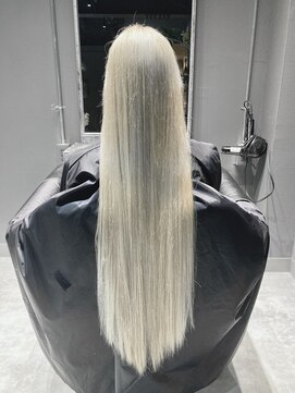 ダイス(Dice) スーパーロング×ホワイトブロンド