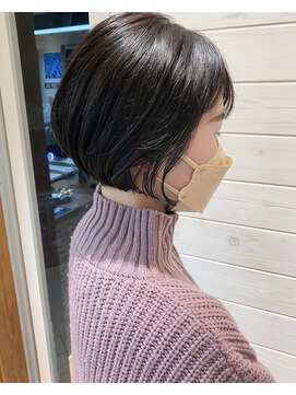 オーシャン(Ocean) ［OCEAN Hair&Life 水田成美］☆うる艶髪くせ毛ショートボブ☆