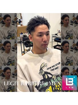 レジット メンズ ヘアサロン(LEGIT MEN's HAIR SALON) アップバングリバーススタイル