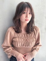 アイティーバイアルバム 八王子店(IT by ALBUM)&nbsp;レイヤーカット_アースカラーくびれヘアツートンカラー_9105