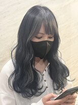 美容室ジャスミン&nbsp;バングカラー【hotaru】