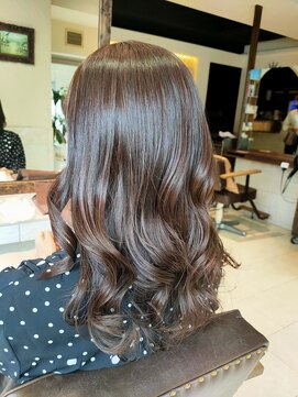 ヘアリゾート粋 ティガ 池袋店(tiga) OLさん向けベージュブラウンカラー