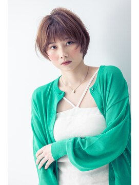 ブリング バイ スノードロップ 吉祥寺(BRING by Snowdrop) ウルフ/マチルダボブ/ピンクベージュ/インナーグレージュ/吉祥寺