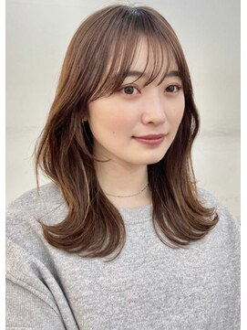 ガーデン オオタカノモリ(garden otakanomori) 大人ガーリー チョコレート モード 30代40代大人インナーカラーa