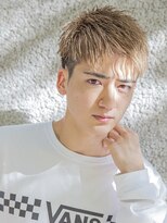 アイヴィー(IVY)&nbsp;小久保Style☆波巻きハイライト束感ツーブロックマッシュパーマ