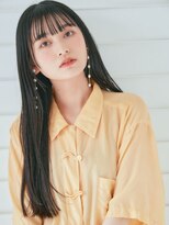 リトルネネ 池袋西口(little nene)&nbsp;シースルー前髪ロングヘア