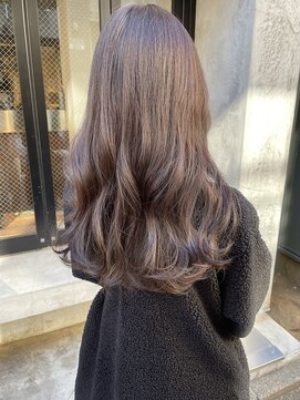 コフィー バイ メルト 吉祥寺(cofy by melt) 【松本咲花】ブリーチなしダブルカラーくすみブラウンベージュ