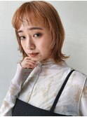ゆるカールの外はねボブ