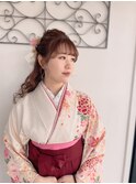 袴のヘアアレンジ