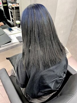 ファイブバイジエクト 堀江(FIVE by The Ect) ネイビーブルー×ブラック　ルーツカラー