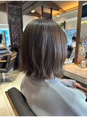 セミショート/ボブ/切りっぱなし