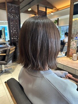 ヘアリゾート粋 ティガ 池袋店(tiga) セミショート/ボブ/切りっぱなし