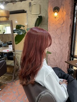 ロッソバイアルター 鎌取(ROSSO by aL-ter) 【美髪/切りっぱなしボブ/ピンクブラウン】千葉香奈