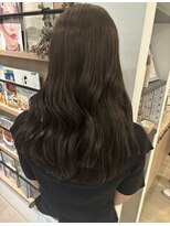 ユーフォリア 青山(Euphoria) 【縮毛矯正毛の初カラー】色落ちまで綺麗な赤み消しベージュ＊
