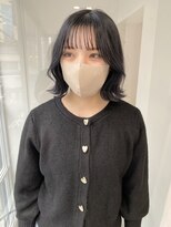 ツイギー 歩行町店(TWiGGY) 【くびれボブ×ダークグレー】