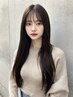 【平日限定】カット＋艶カラー＋髪質改善ヘアエステ＋Aujua23200→17000