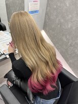 ファイブバイジエクト 堀江(FIVE by The Ect)&nbsp;ミルクティーベージュ　ピンク