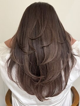 ネイロ バイ ジルブラン 葛西(NeiRo by JIL BLAN) ハイライト白髪ぼかしダブルカラーインナーカラーショートボブ