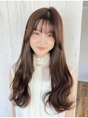 《Agu hair》セピアゆるふわオンニ×numberA.ケアオイルスリーク
