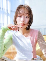 シア(sia)&nbsp;【sia】シースルーレイヤーボブ/髪質改善カラー