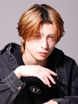 リップス 表参道店(LIPPS)&nbsp;【縮毛矯正で作る】ミディアムセンターパート