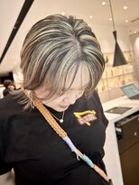 ステア ケース(stair case)&nbsp;メリハリ太めメッシュ！白髪が気にならない世界へ！ワーママ