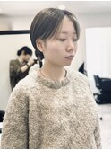 Gem Hair Studio 姉崎　ハンサムショート×フェイスフレーミング