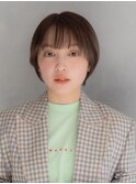 丸みショートスタイル