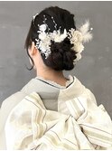 【miku/ヘアセット】成人式ヘア/イベントヘア/シニヨン/着付け