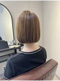 丸みボブ