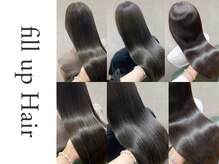 フィルアップヘア (fill up Hair)の雰囲気（結果にこだわります。【髪質改善/ショート/白髪染め/縮毛矯正】）
