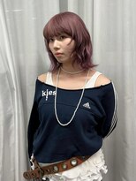 ウーフ(U-fu)&nbsp;ハイトーンボブ/ピンク/バイオレット