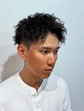 クレアメンズ 横浜能見台(CREA men's) 横浜メンズパーマツイストスパイラルパーマアップバングパーマ