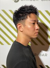 バーバーバー 四谷(BARBER-BAR)&nbsp;ビジネス爽やかクールスパークショートスタイル