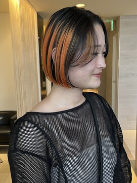 フェイス 大船(FACE) プレイングカラー/切りっぱなしボブ【大船駅】太良坊航